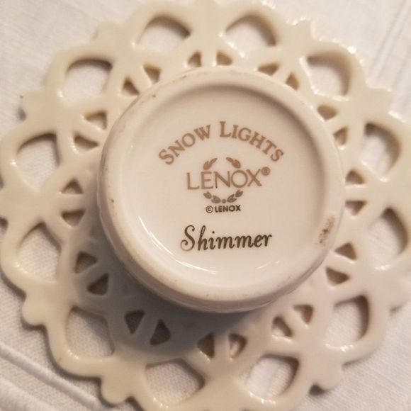 LENOX SHIMMER. TEA LIGHT HOLDER. - Picture 3 of 4